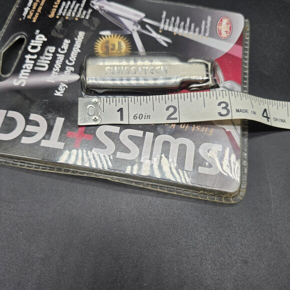 Swiss Tech Smart Clip Personal Care Key Ring Companion 7-in-1 Multi Tool NIP - Picture 8 of 9